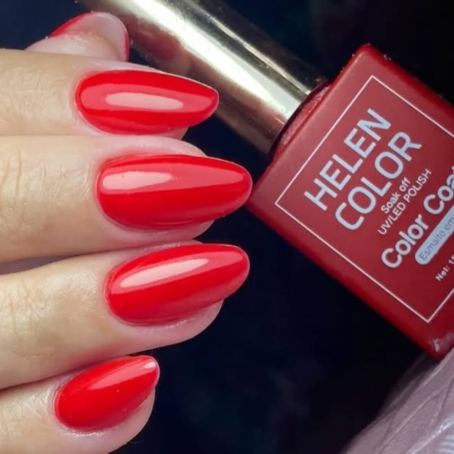 Esmaltação vermelha